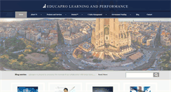 Desktop Screenshot of educapro.com